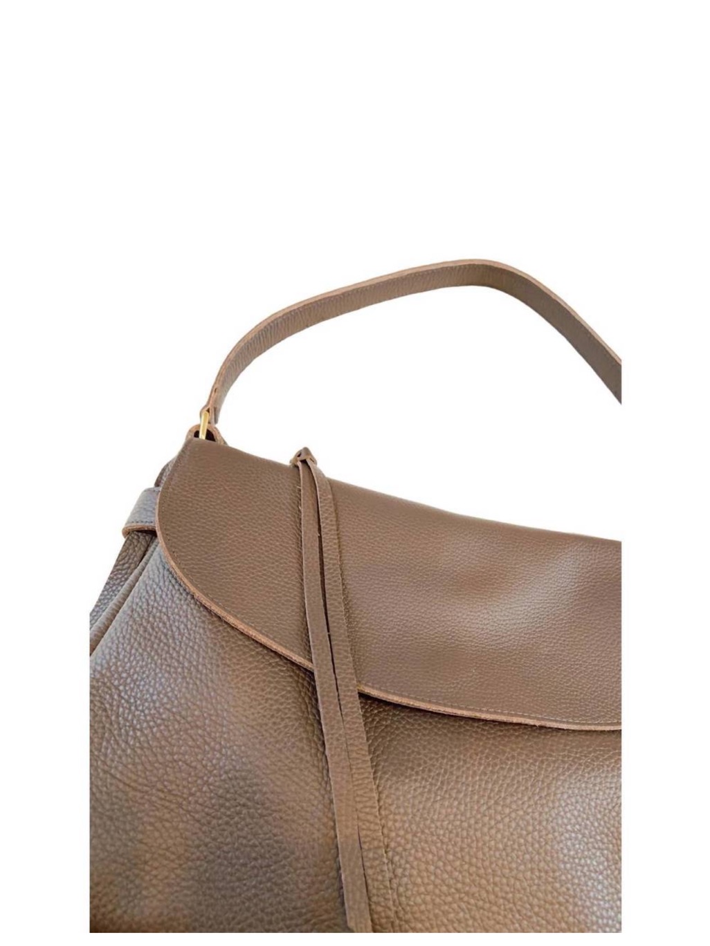 Oliveve Women's Brown Leather Shoulder Bag — image 2 of 5